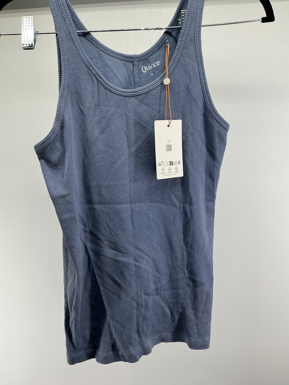 Organic Cotton Micro-Rib Scoop Neck Tank